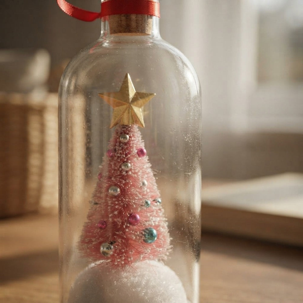 Recordable Christmas Tree Message Bottle